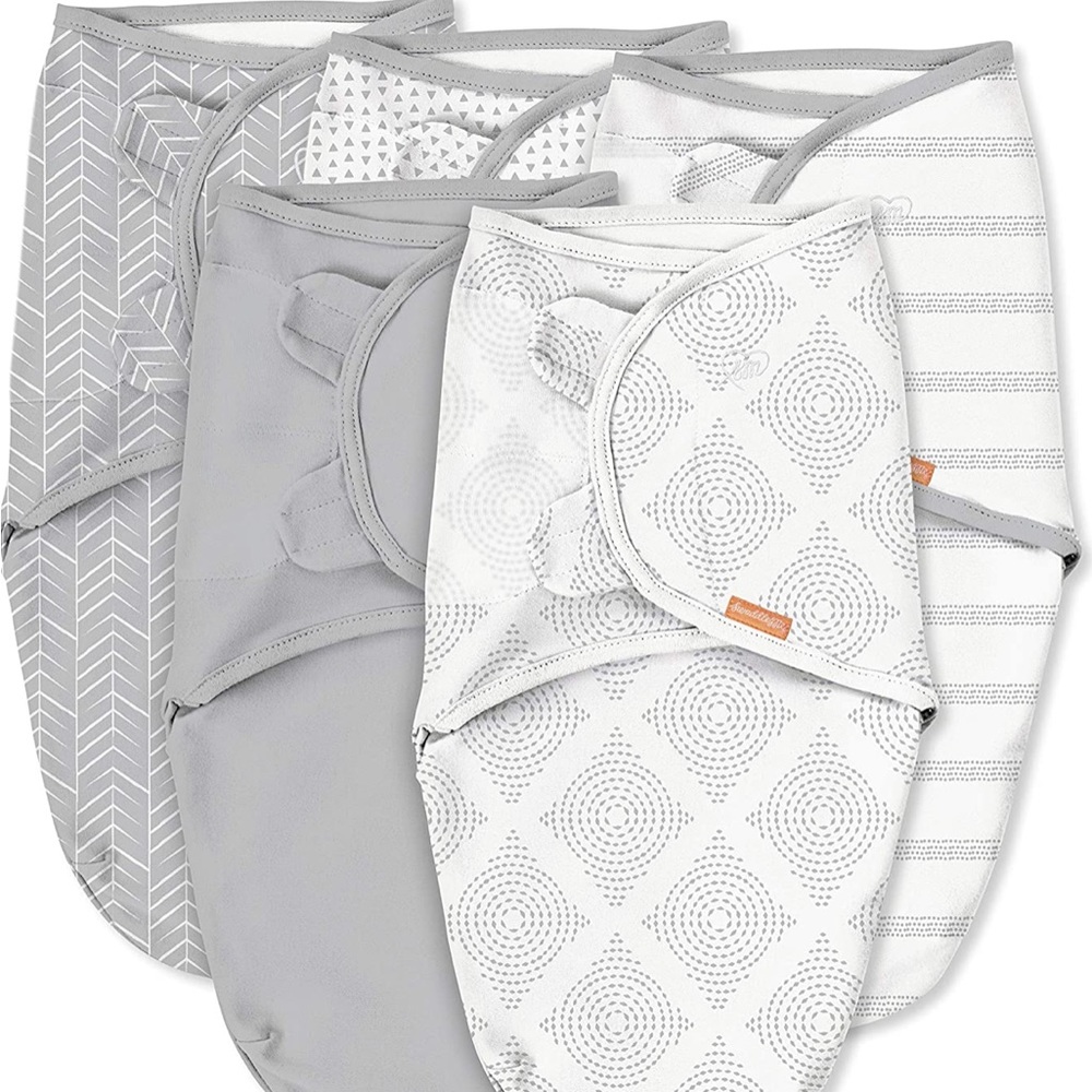 Swaddleme Stage 1 Adjustable Swaddle - 5pk